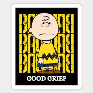 Charlie Brown - Good Grief Sticker